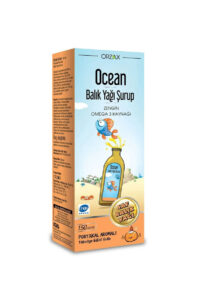 شربت روغن ماهی برای کودکان Ocean با طعم پرتقال