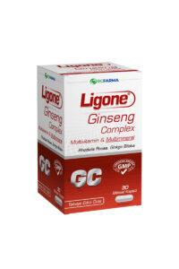کپسول مولتی ویتامین حاوی جینسینگ و کوآنزیم 10 Ligone – بسته 30 عددی