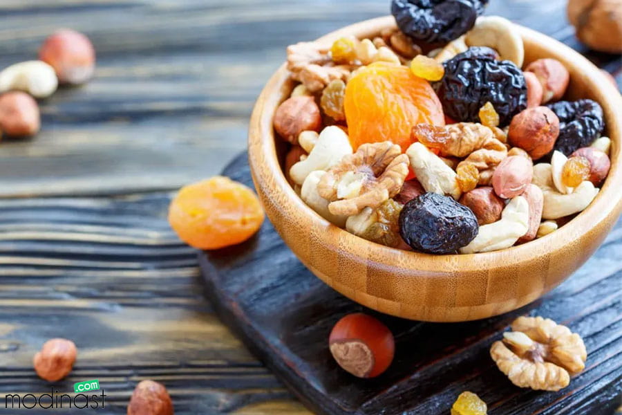 مصرف آجیل برای رفع کم خونی