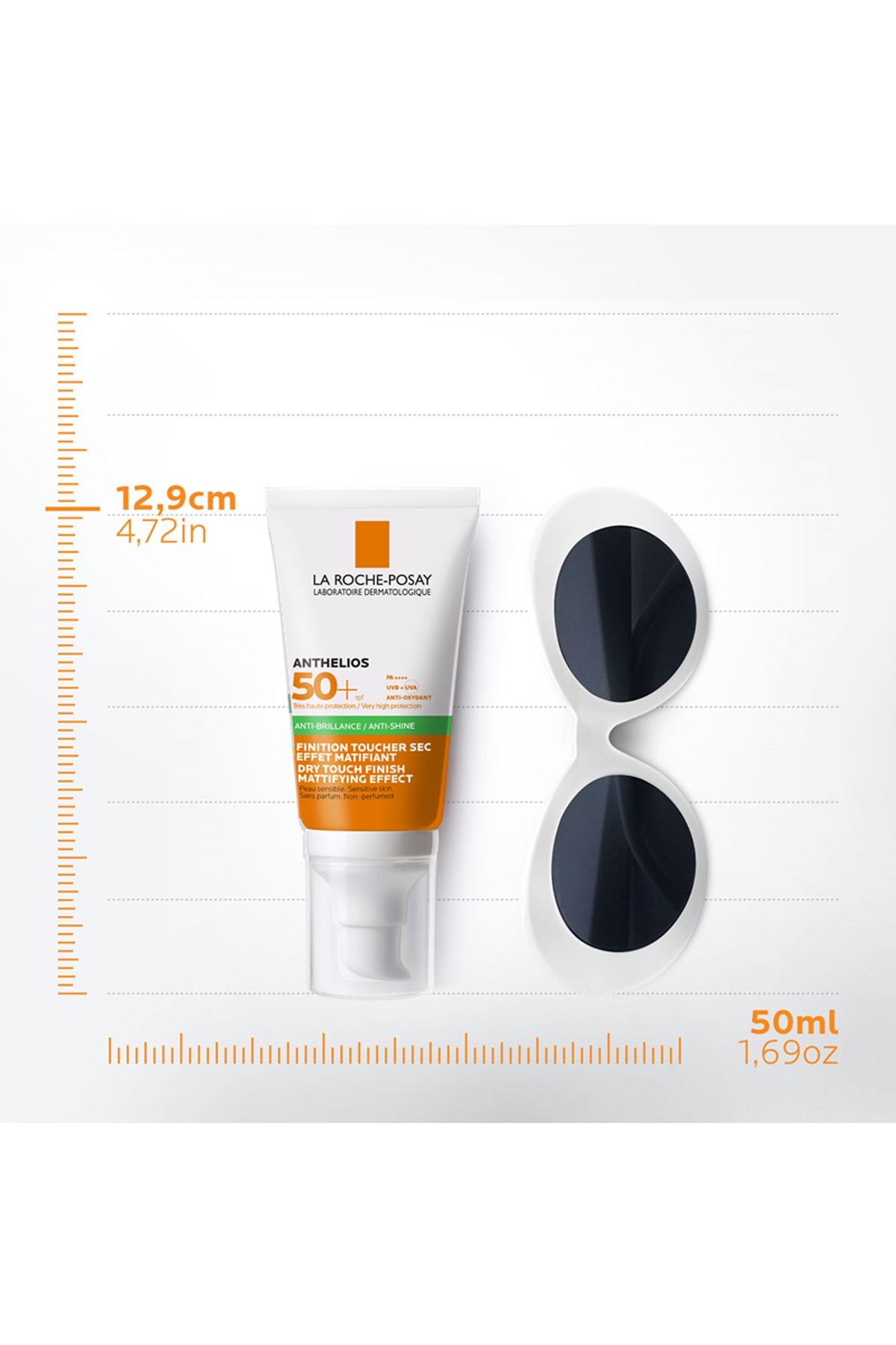 کرم ضد آفتاب La Roche Posay مدل Anthelios برای پوست های چرب Spf 50+ - تصویر 4