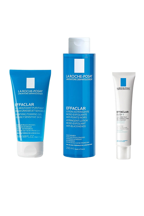 ست مراقبتی پاک کننده La Roche Posay مدل Effaclar برای پوست های چرب/آکنه