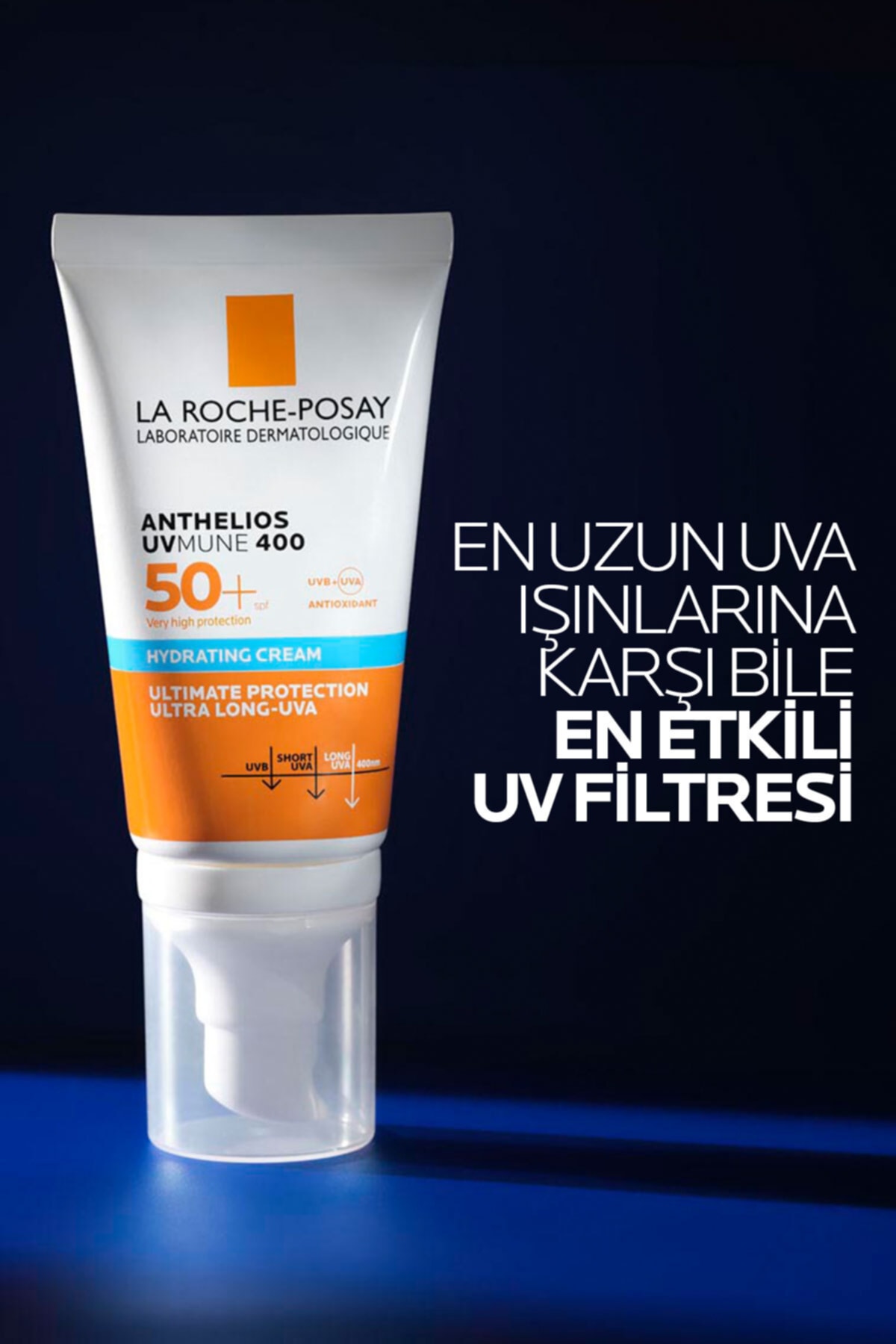 ضدآفتاب صورت La Roche Posay مدل Anthelios Uvmune با SPF+50 حجم ۵۰ میلی