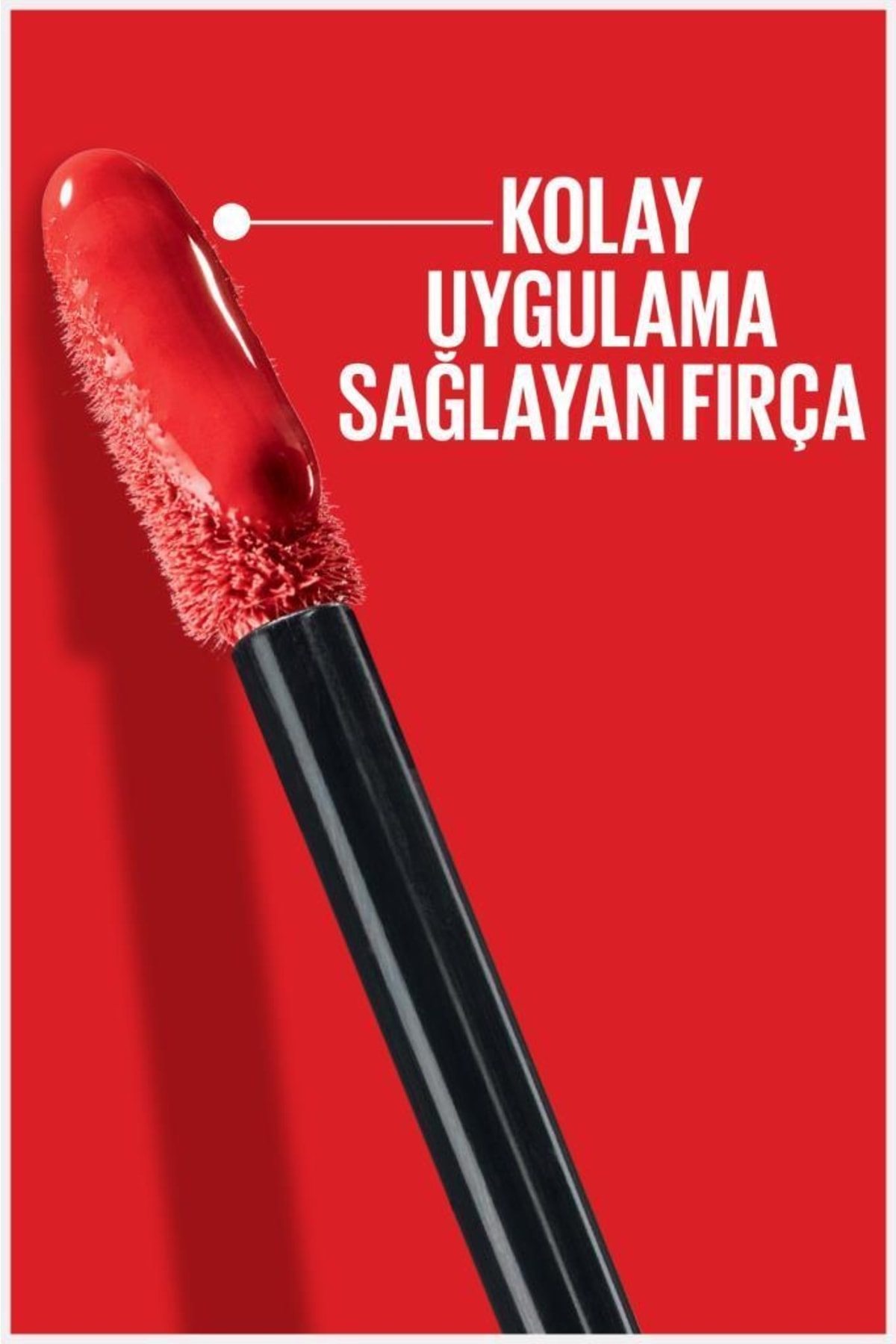 رژ لب مایع میبلین مدل super stay Vinyl Ink کد رنگ 50 Wicked - تصویر 6
