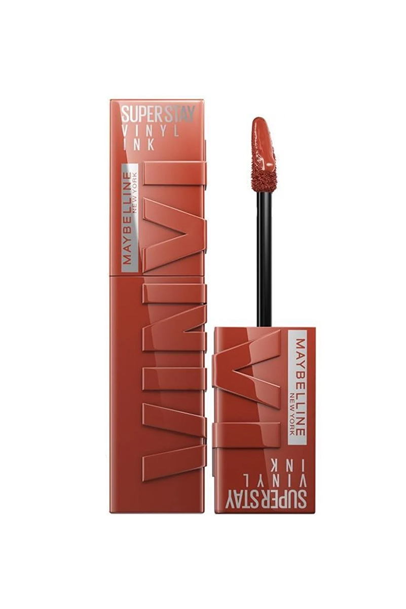رژ لب مایع میبلین مدل super stay Vinyl Ink کد رنگ 130 Extra
