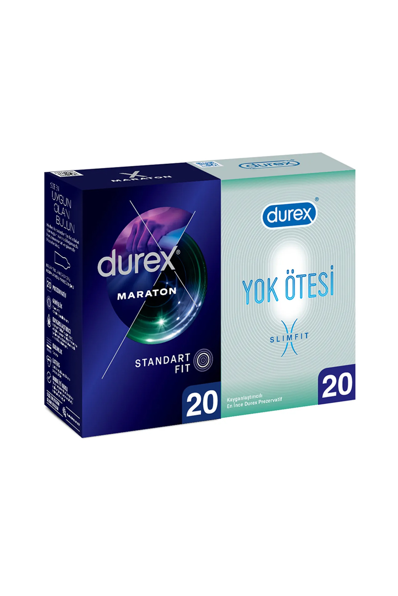 پک کاندوم Durex بسته ۴۰ عددی