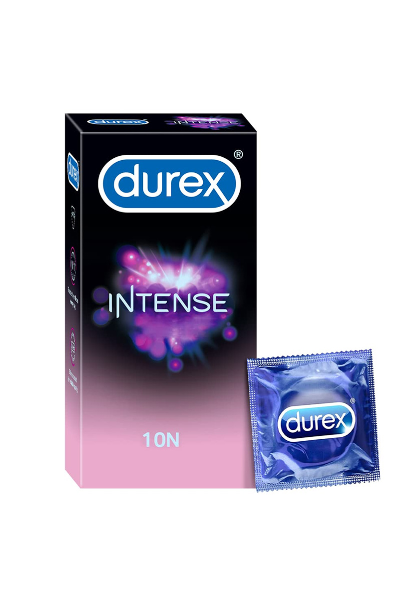 کاندوم خاردار و تحریک کننده Durex مدل Intense بسته ۱۰ عددی