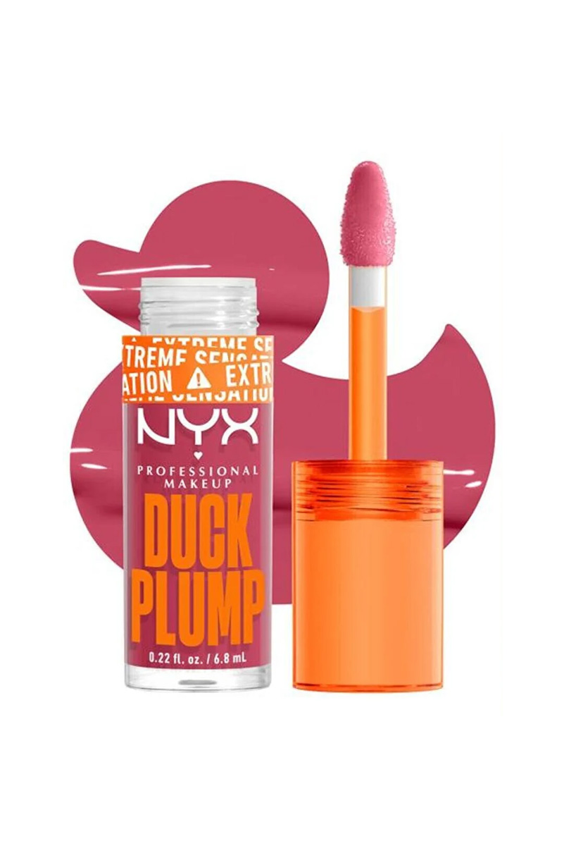برق لب NYX مدل Duck Plump کد 09 Strike a Rose