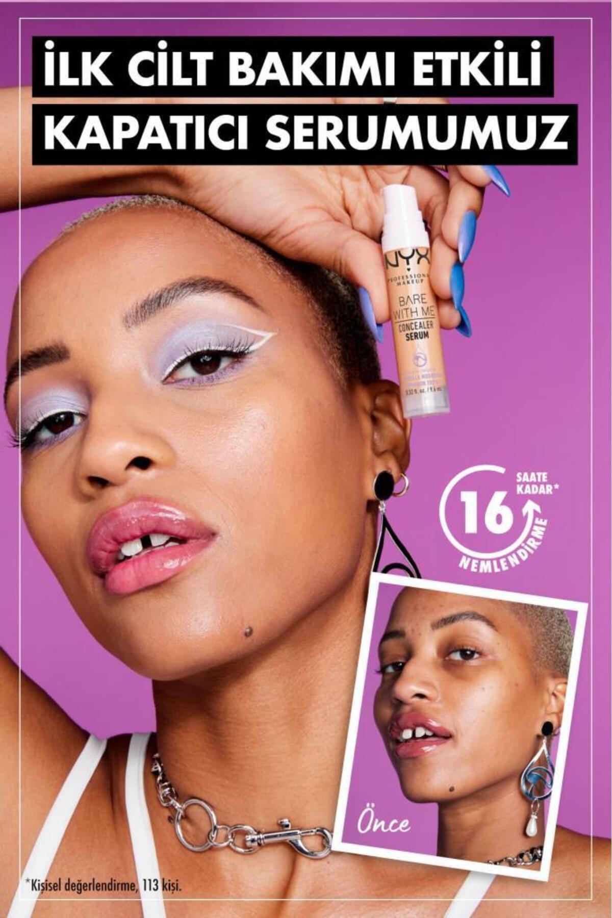 سرم کانسیلر NYX مدل Bare With Me کد 04 Beige - تصویر 6