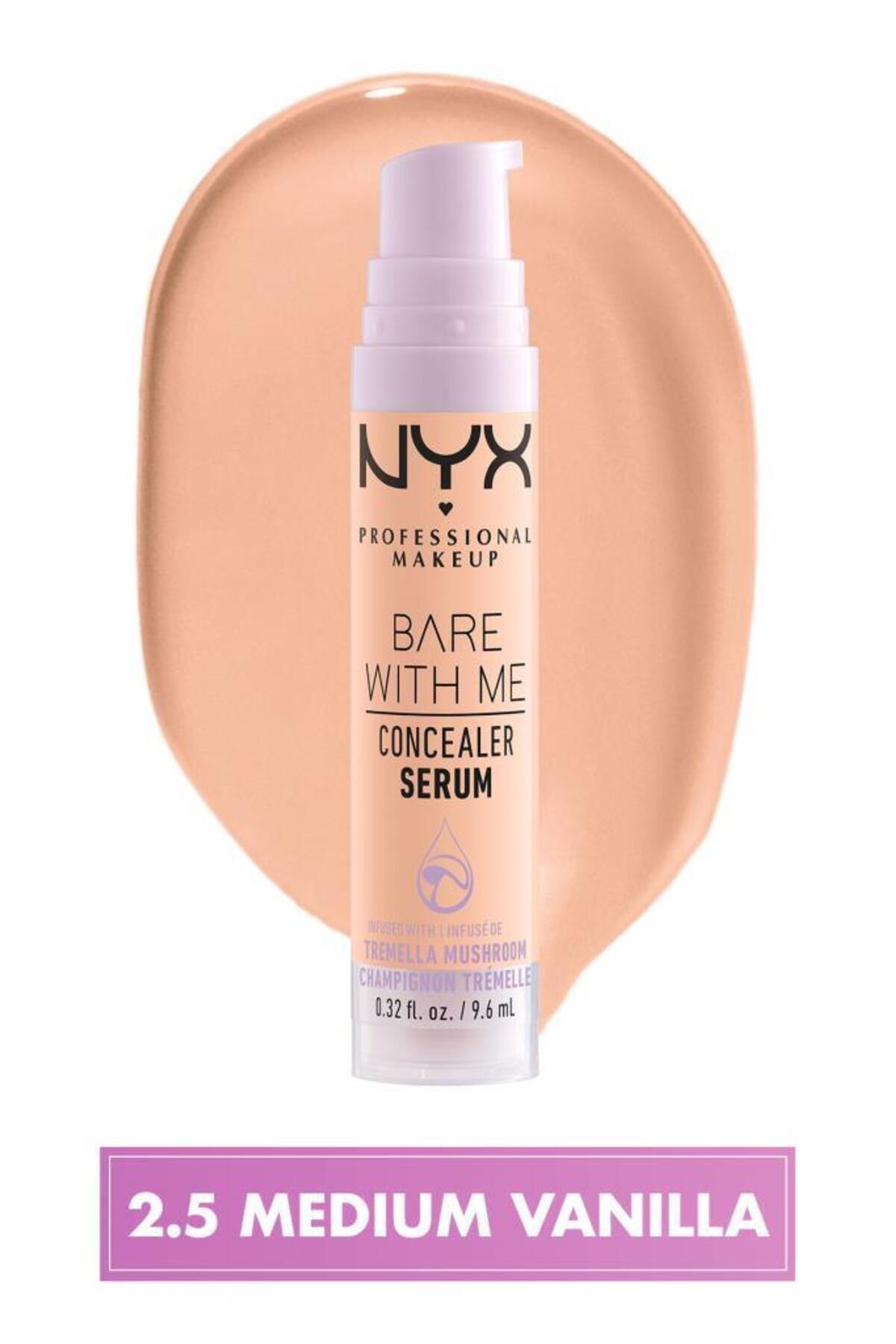 سرم کانسیلر NYX مدل Bare With Me کد 2.5 Medium Vanilla