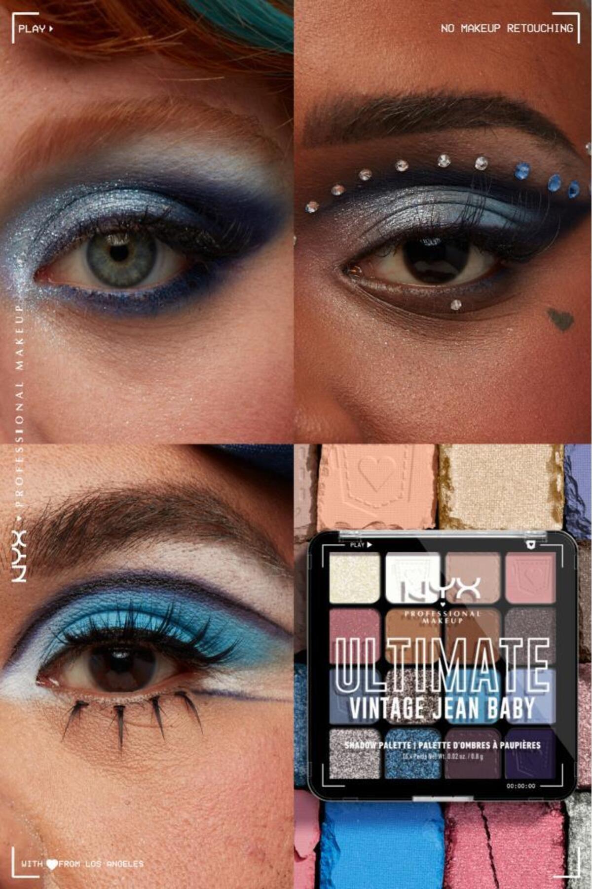 پالت سایه چشم NYX مدل Ultimate Vintage Jean Baby - تصویر 5