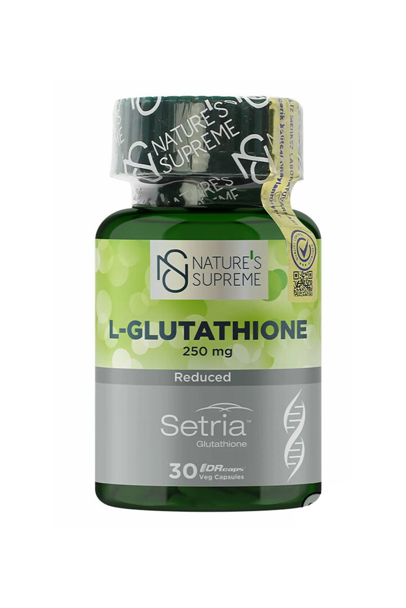 کپسول ال گلوتاتیون ۲۵۰ میلی گرم Natures Supreme – بسته ۳۰ عددی