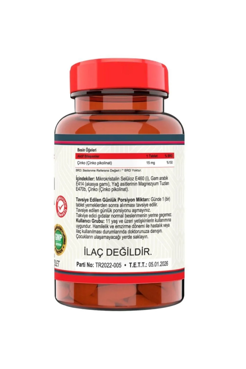 قرص زینک و پیکولینات Nevfix - بسته 120 عددی