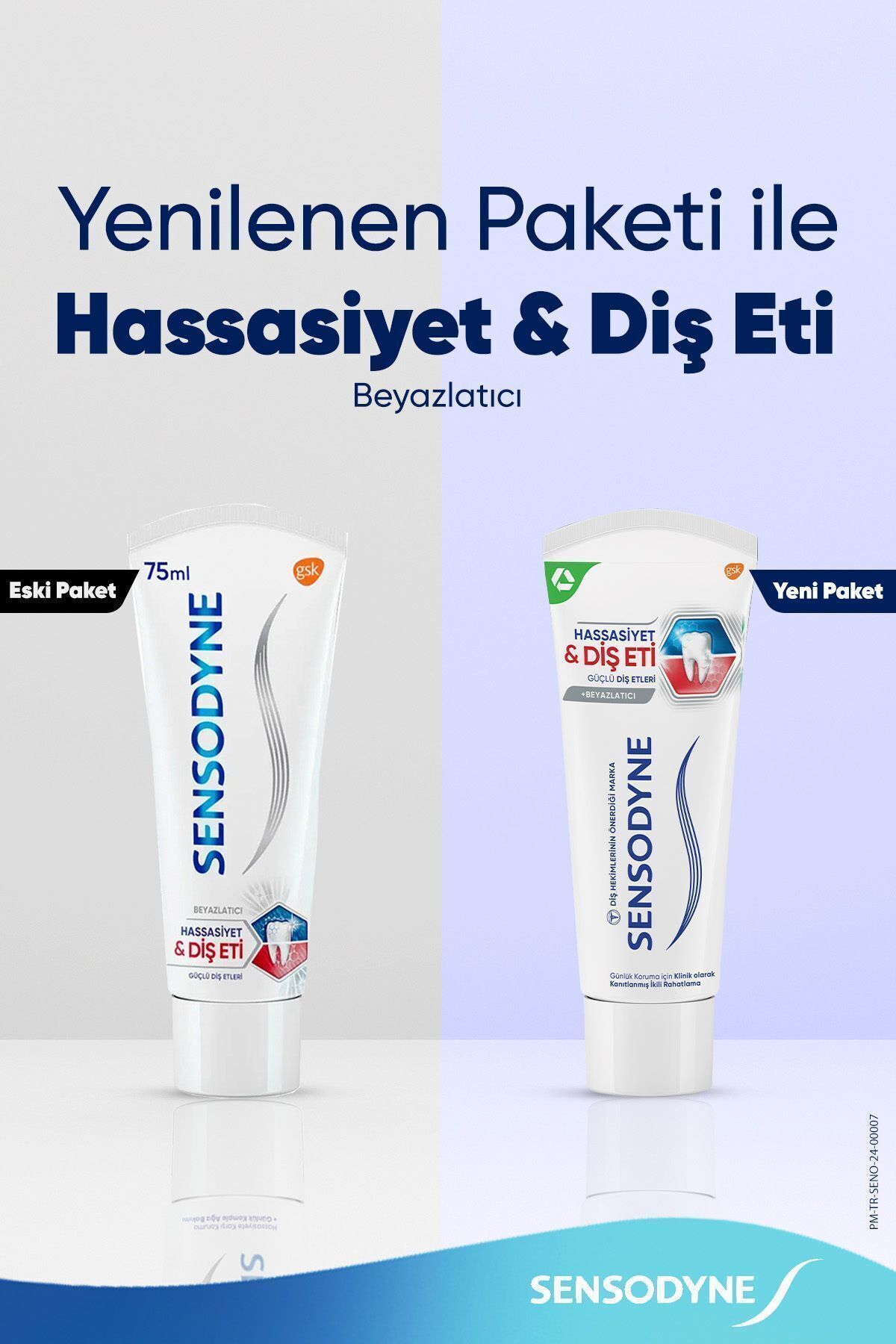 خمیر دندان سفید کننده ضد حساسیت سنسوداین - مقدار 75 ml