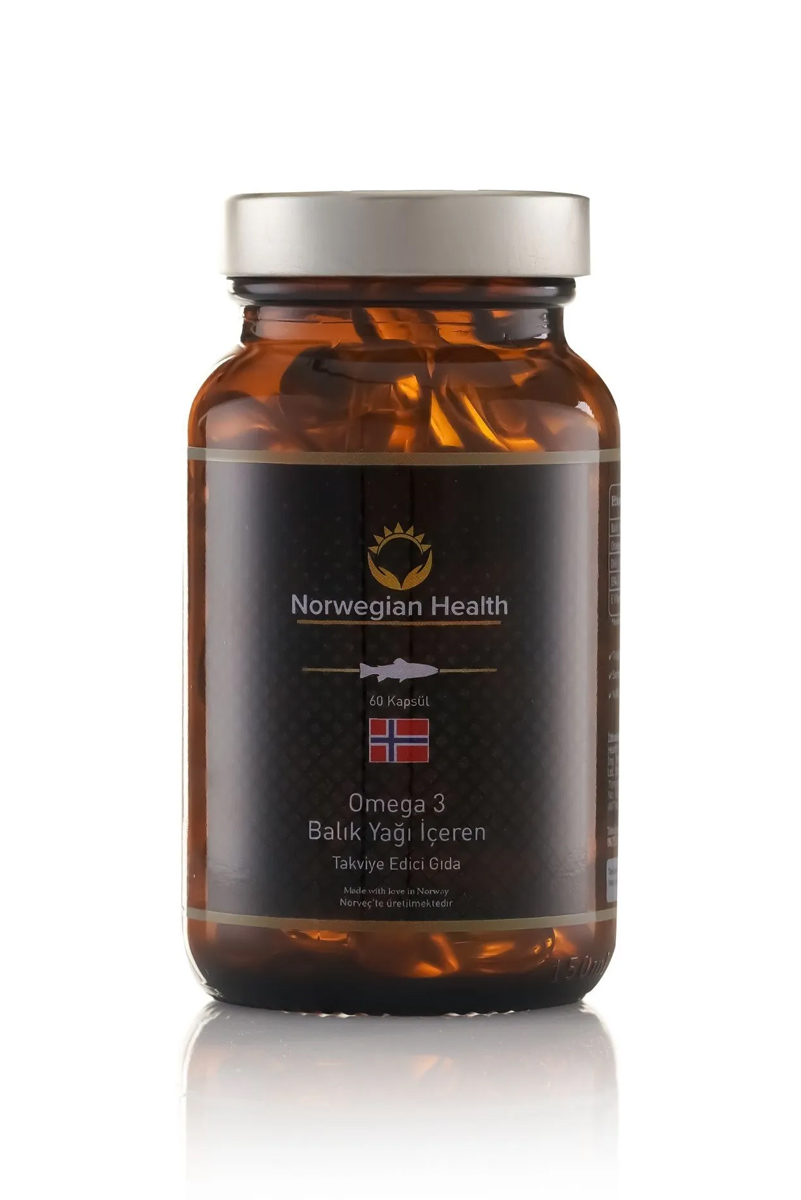 کپسول روغن ماهی امگا۳ Norwegian Health - بسته ۶۰ عددی