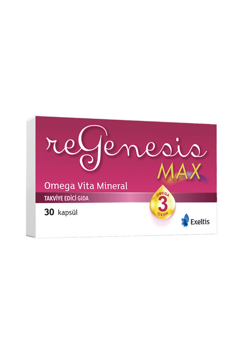 کپسول مکس امگا۳ و ویتامین ها regenesis - بسته ۳۰ عددی
