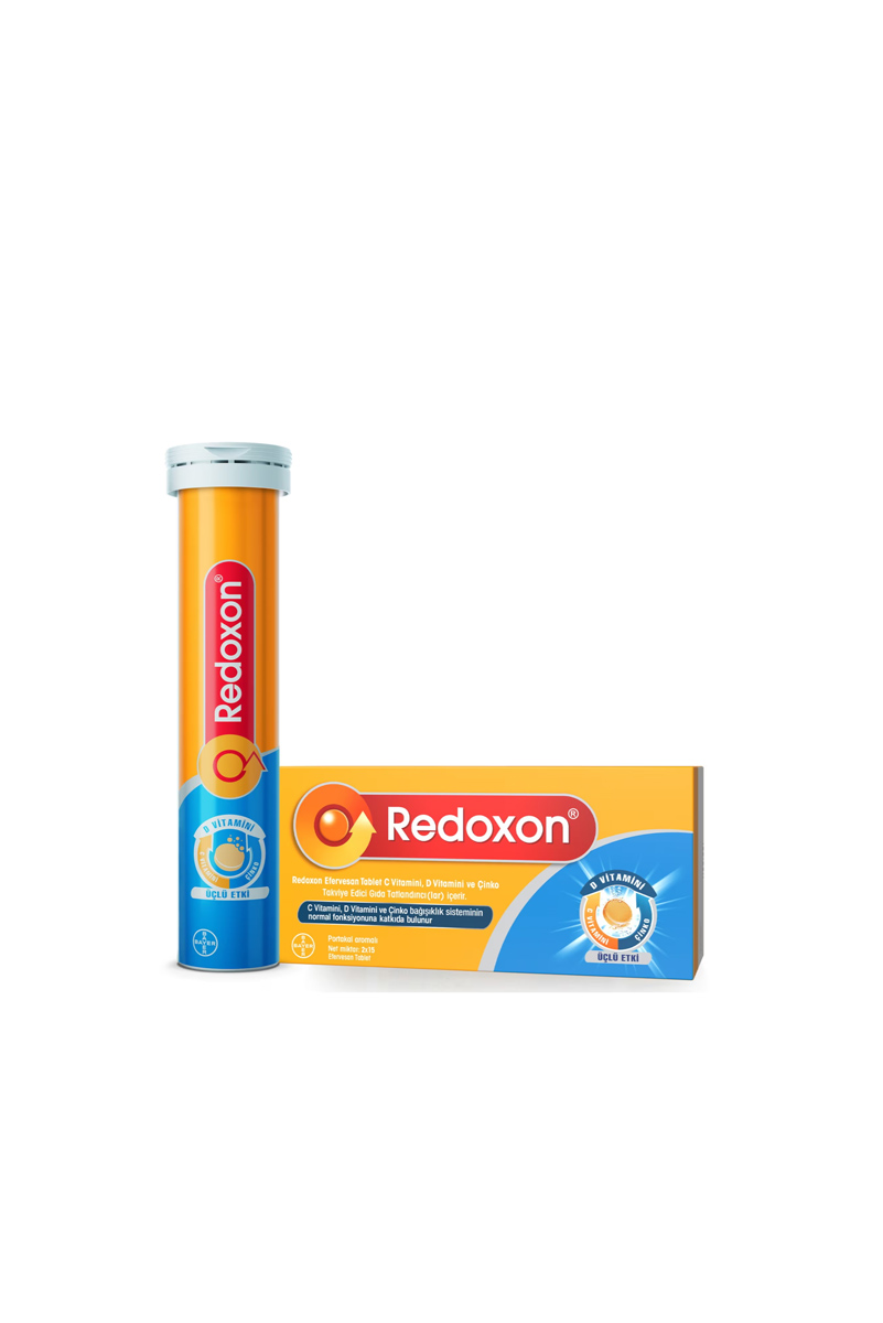 قرص جوشان تریپل افکت Redoxon - بسته 30 عددی
