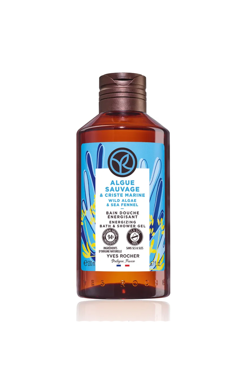 ژل دوش مرطوب کننده رایحه اقیانوس ایوروشه حجم 200 ml