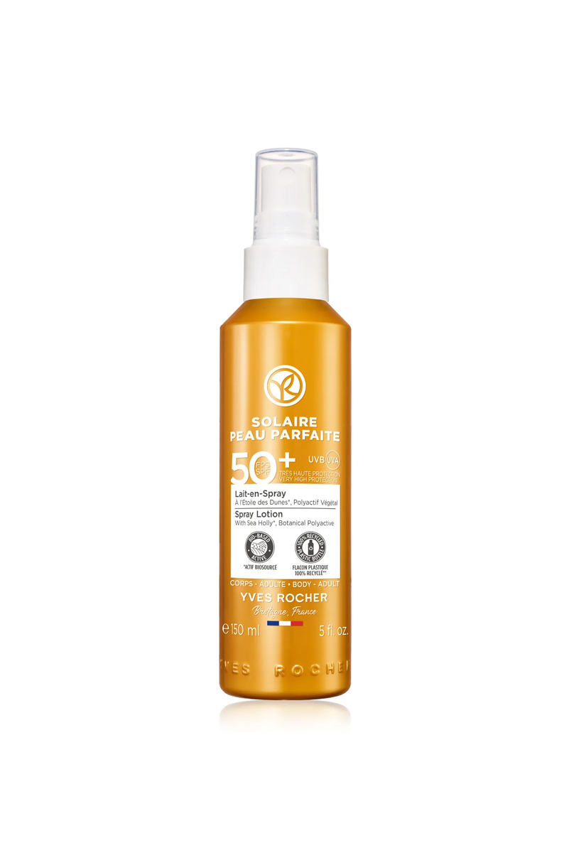 اسپری ضد آفتاب بدن SPF +50 ایوروشه حجم 150 ml