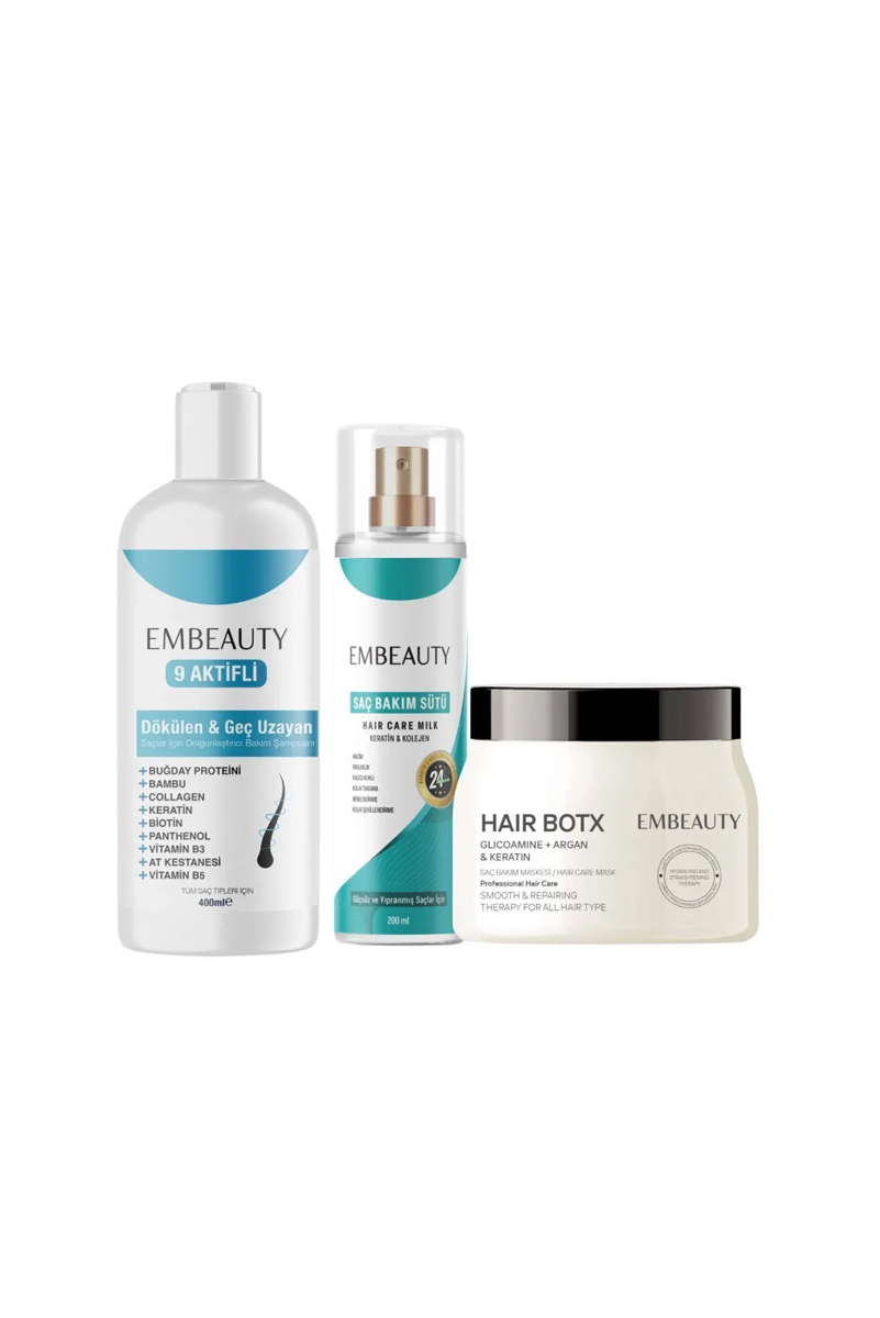 ست مراقبت از مو (شامپو،کرم و ماسک)  Embeauty