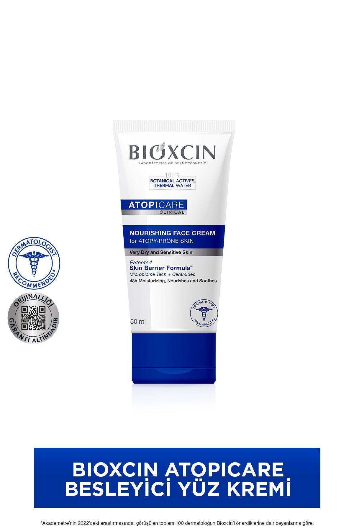 کرم مغذی برای پوست های مستعد آتوپی Bioxcin حجم 50 ml