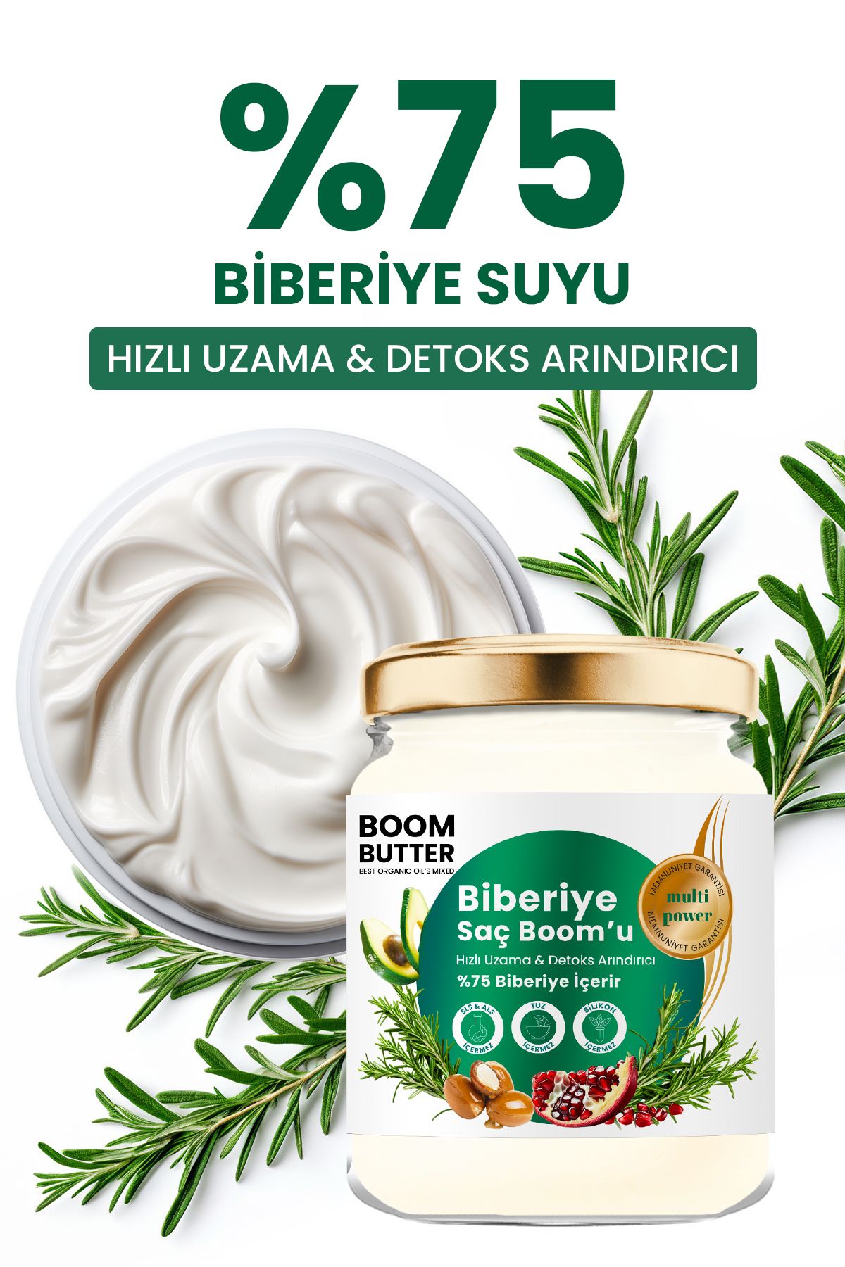نرم کننده و سم زدا مو Butter Boom