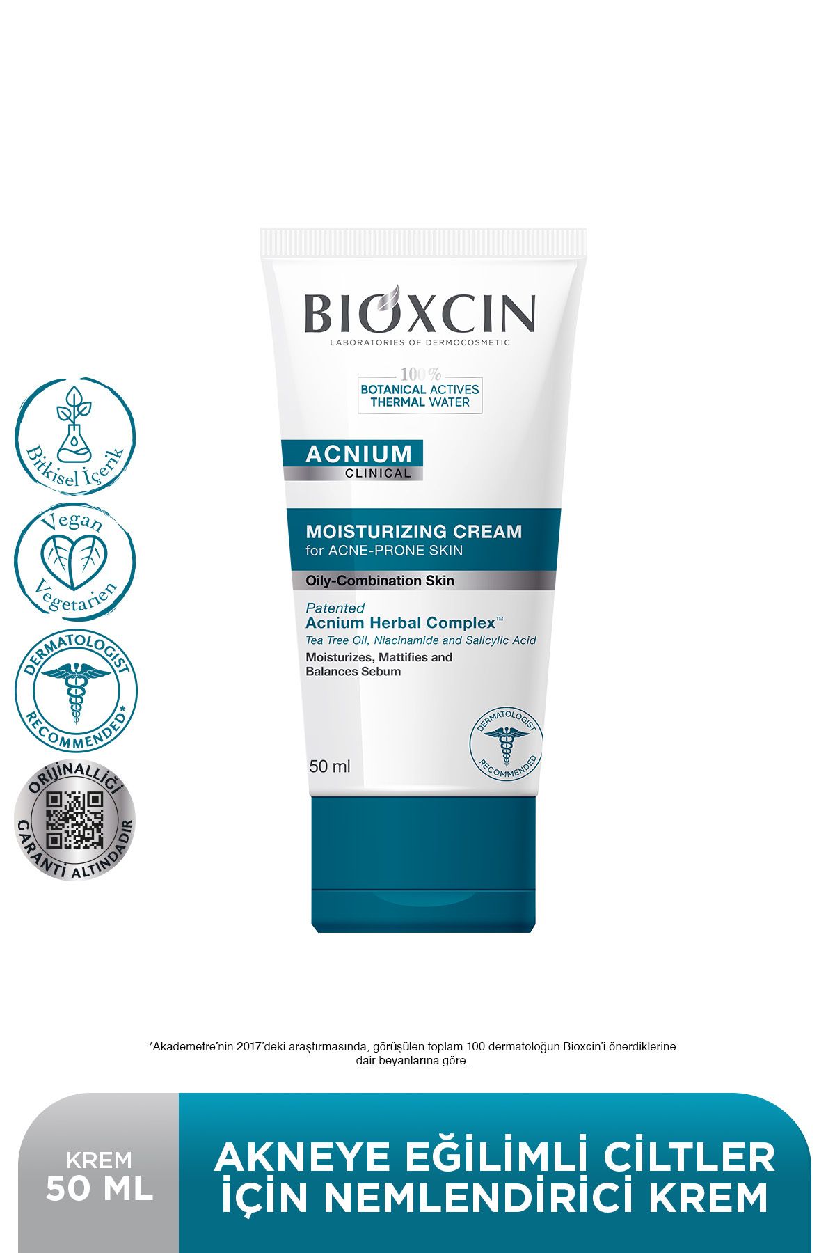 کرم مرطوب کننده بیوکسین حجم 50 ml