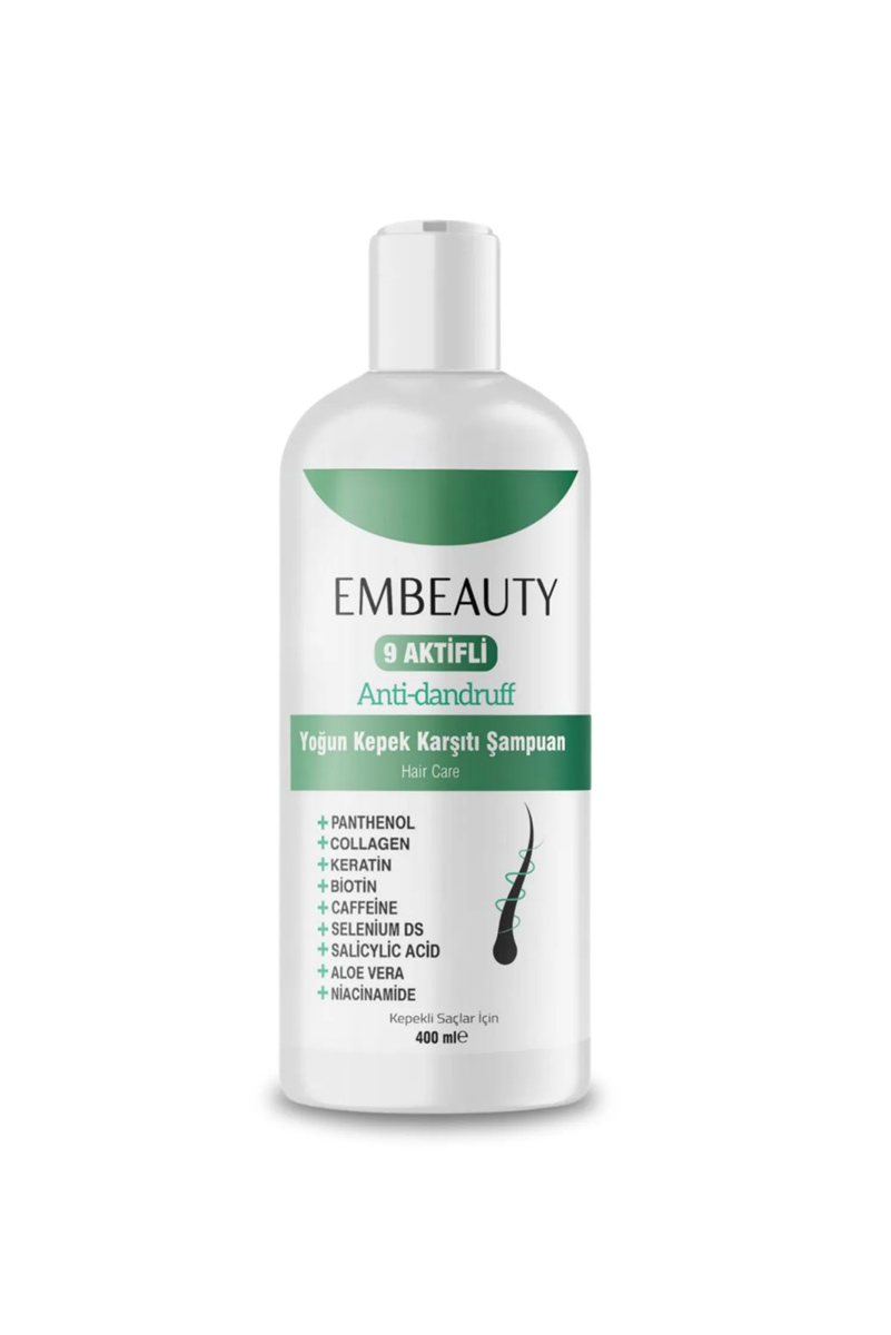 شامپو ضد شوره و ضد اگزما Embeauty حجم 400 ml