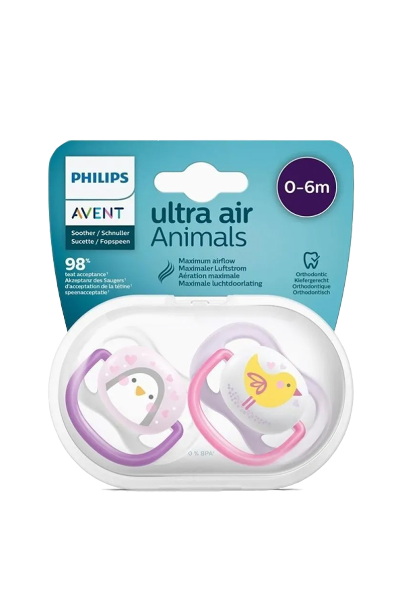 پستانک الترا ایر Phililps Avent مدل 74scf080/06