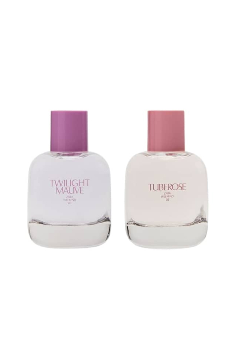 عطر زارا توایلایت موو و زارا توب رز (دو قلو) | Zara Tuberose + Twilight Mauve