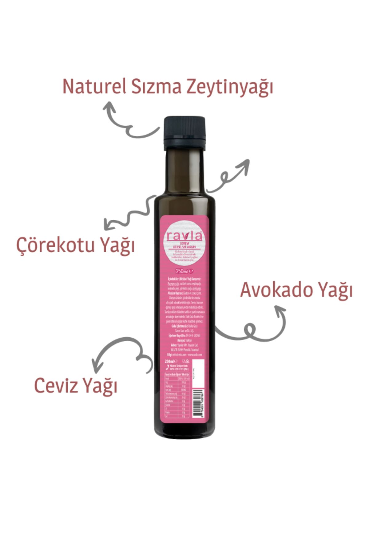روغن گیاهی مخصوص دوران نفاس Ravla - حجم 250 ml - تصویر 2
