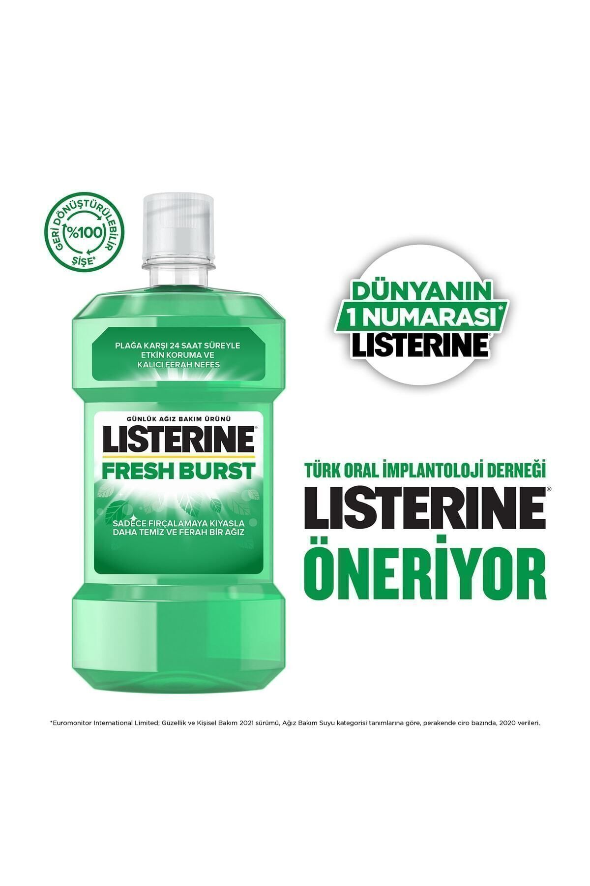 دهان شویه Listerine حجم 500 ml - تصویر 6