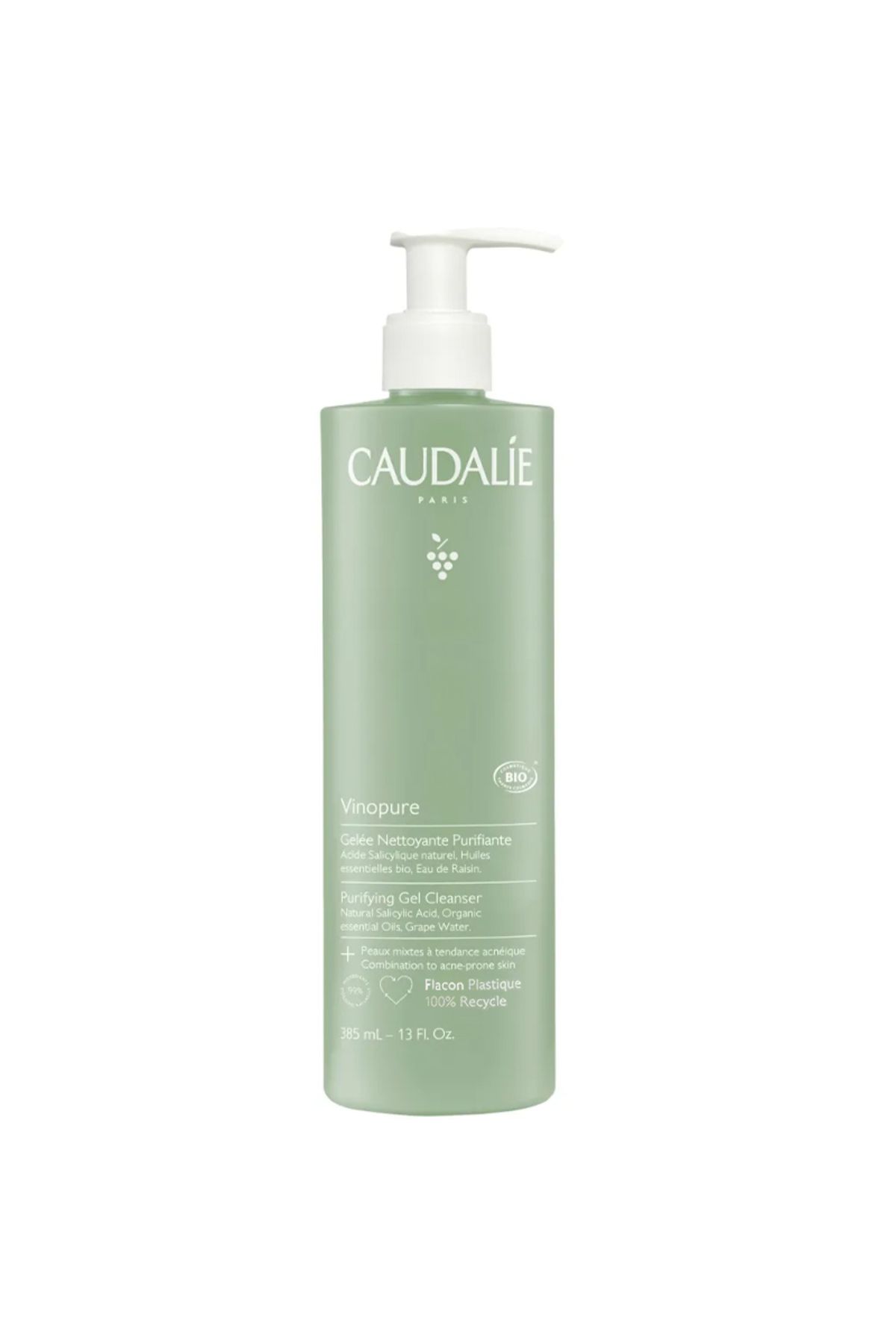 ژل سشت و شوی صورت Caudalie حجم 385 ml