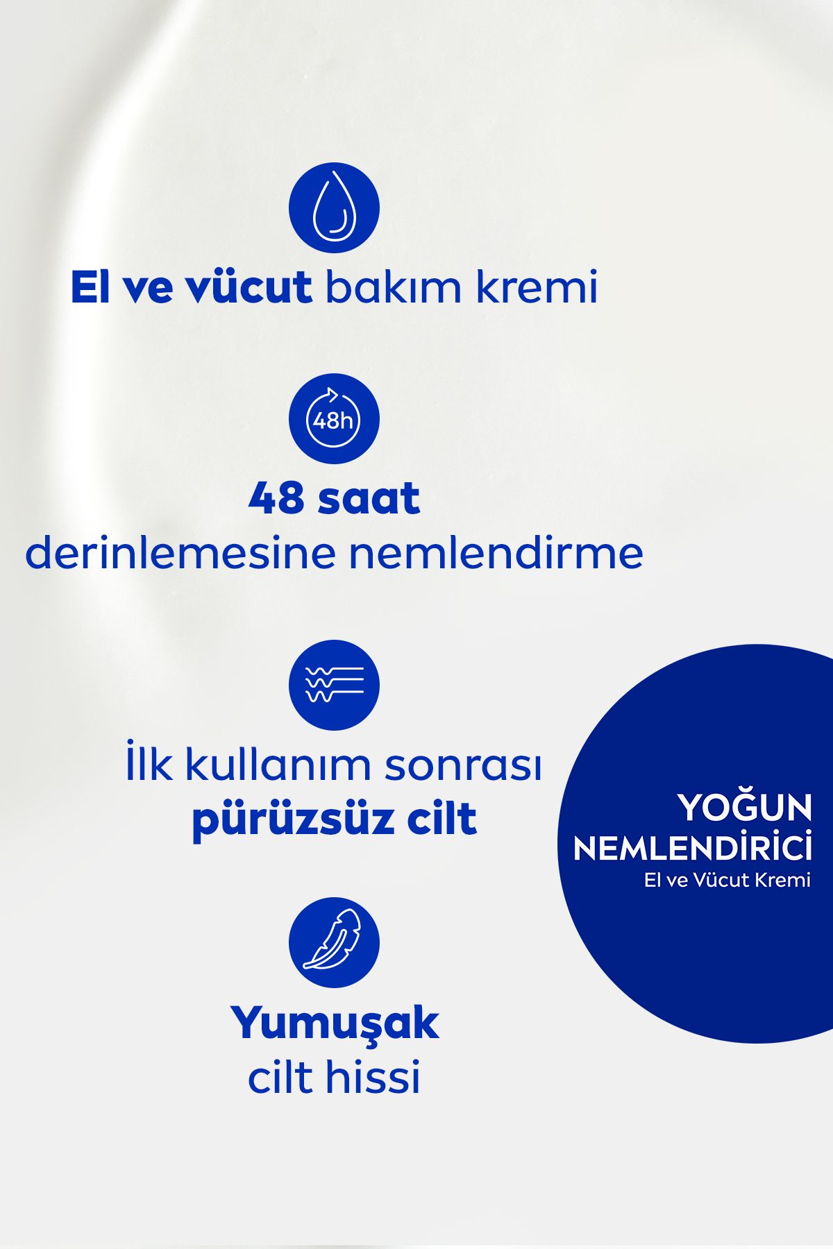 کرم مرطوب کننده قوی دست و بدن پوست های خشک NIVEA حجم 400 ml