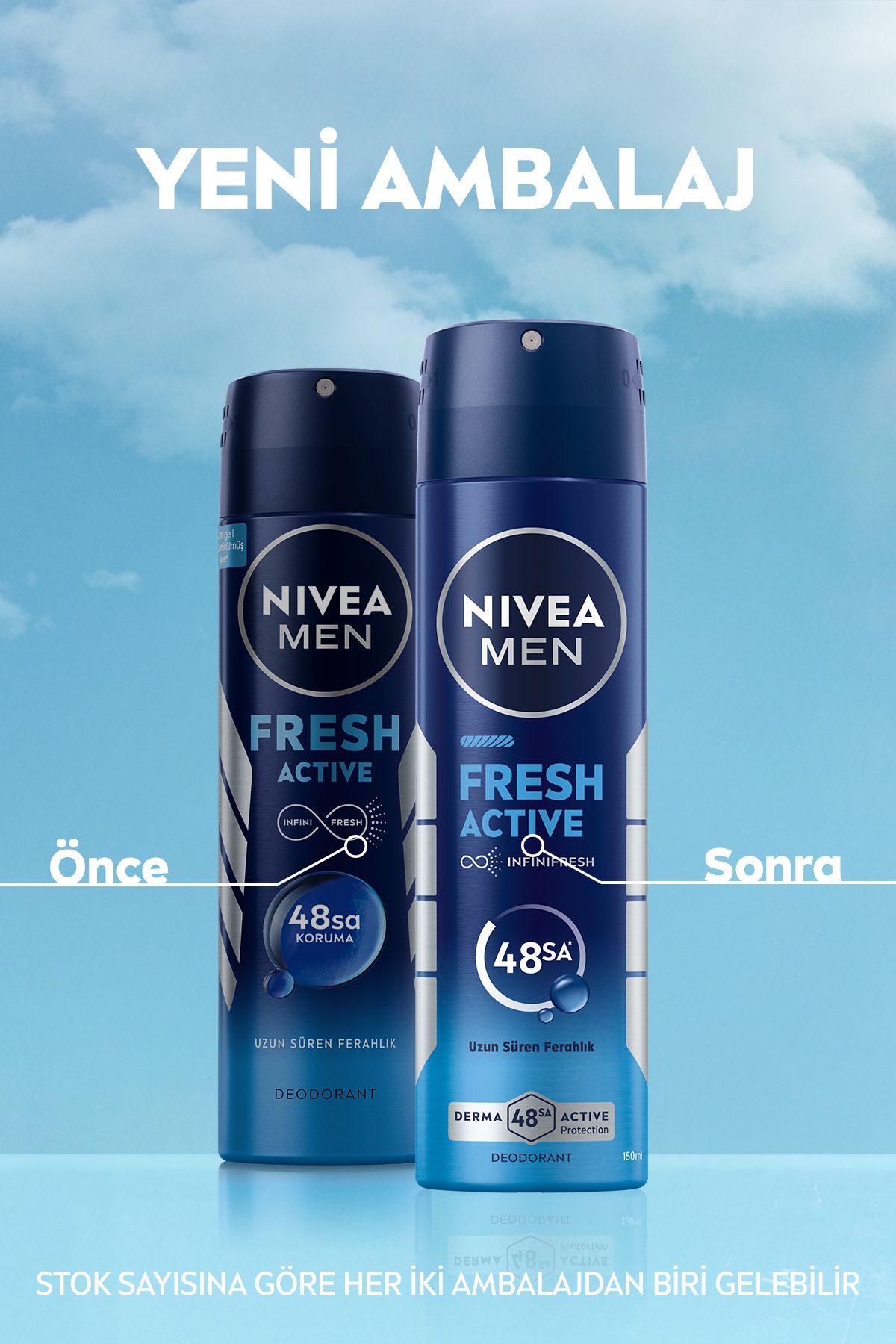 اسپری و رول ضد تعریق مردانه NIVEA - بسته ۲ عددی