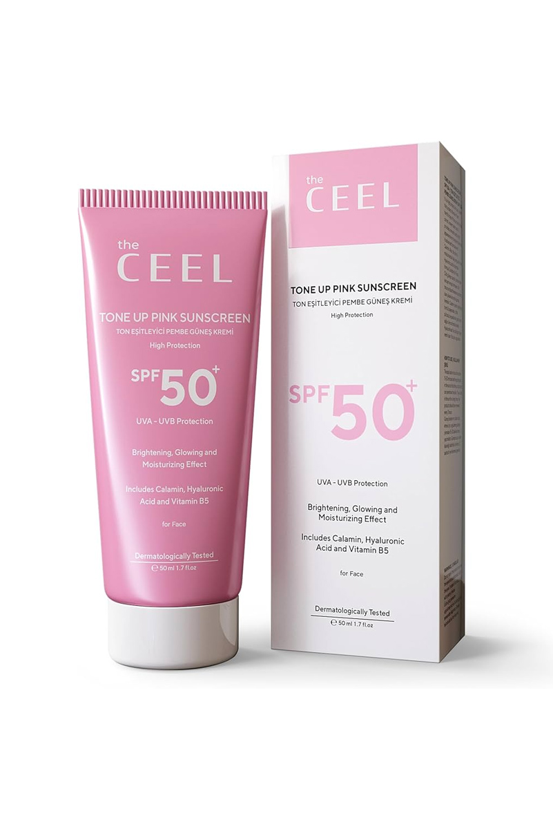 کرم ضد آفتاب رنگی گلوتاتیون و هیالورونیک اسید The Ceel حجم 50 ml