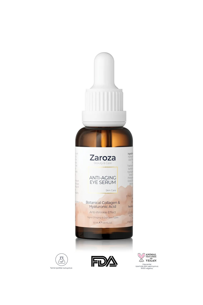 سرم ضد چروک دور چشم ZAROZA حجم 30 ml