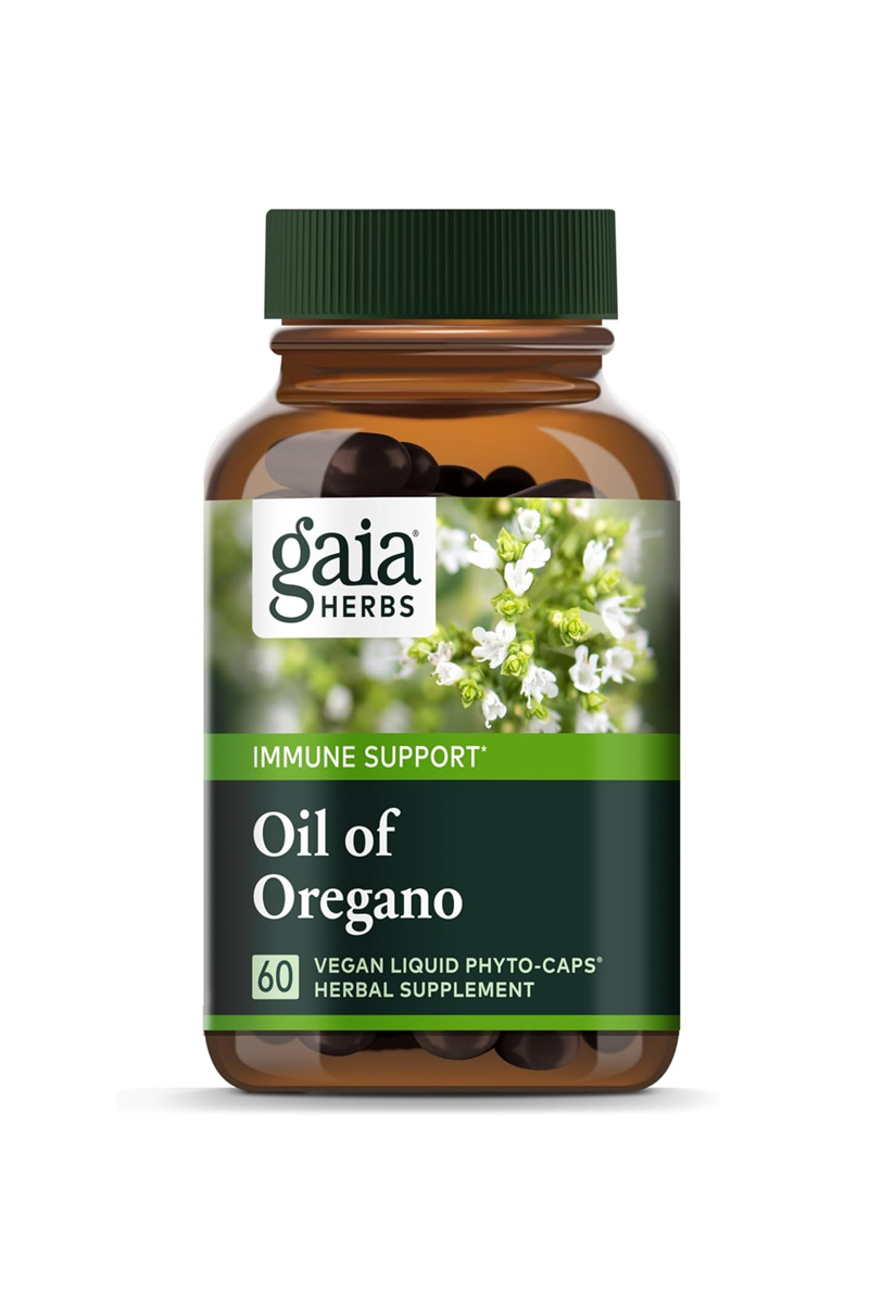 کپسول مایع گیاهی روغ پونه کوهی Gaia Herbs - بسته ۶۰ عددی