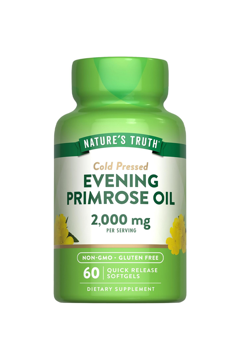سافت ژل روغن گل مغربی Nature's Truth - بسته ۶۰ عددی