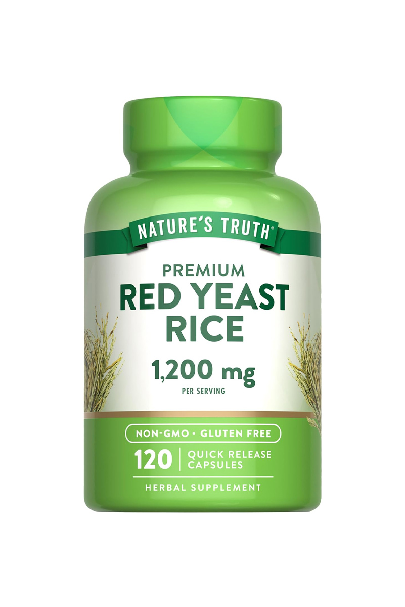 کپسول Red Yeast Rice برند Nature's Truth - بسته ۱۲۰ عددی