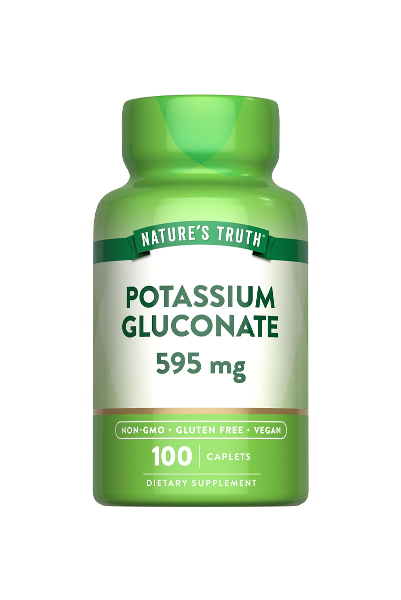 قرص پتاسیم گلوکونات Nature's Truth - بسته 100 عددی