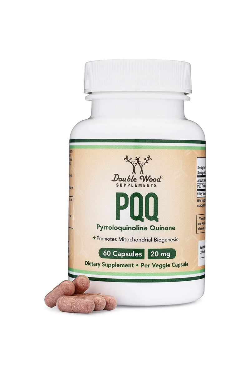 کپسول PQQ افزایش انرژی سلولی و کیفیت خواب Double Wood - بسته 60 عددی