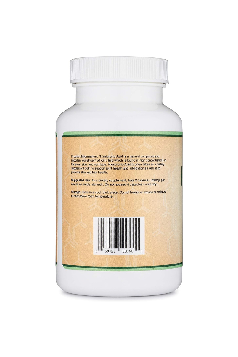 کپسول هیالورونیک اسید Double Wood - بسته 180 عددی