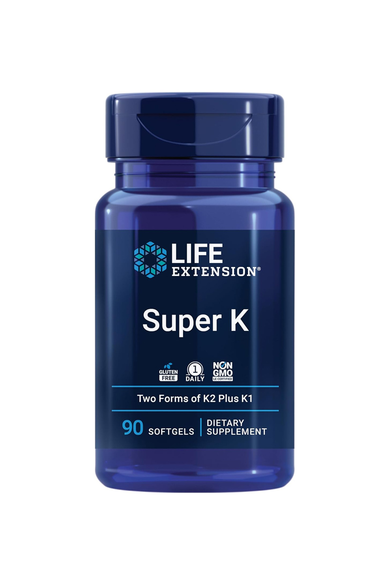 سافت ژل سوپر K برند Life Extension - بسته 90 عددی