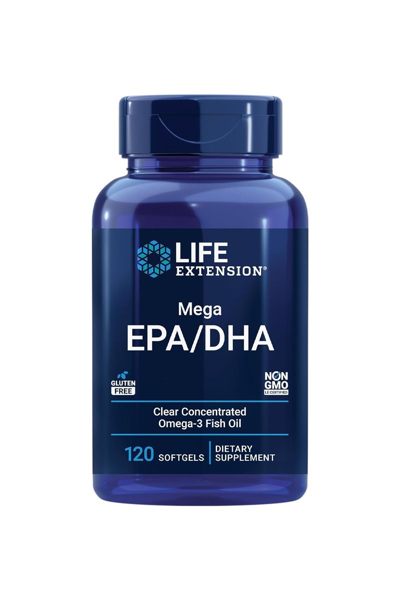 سافت ژل امگا۳ EPA/DHA برند Life Extension - بسته 120 عددی