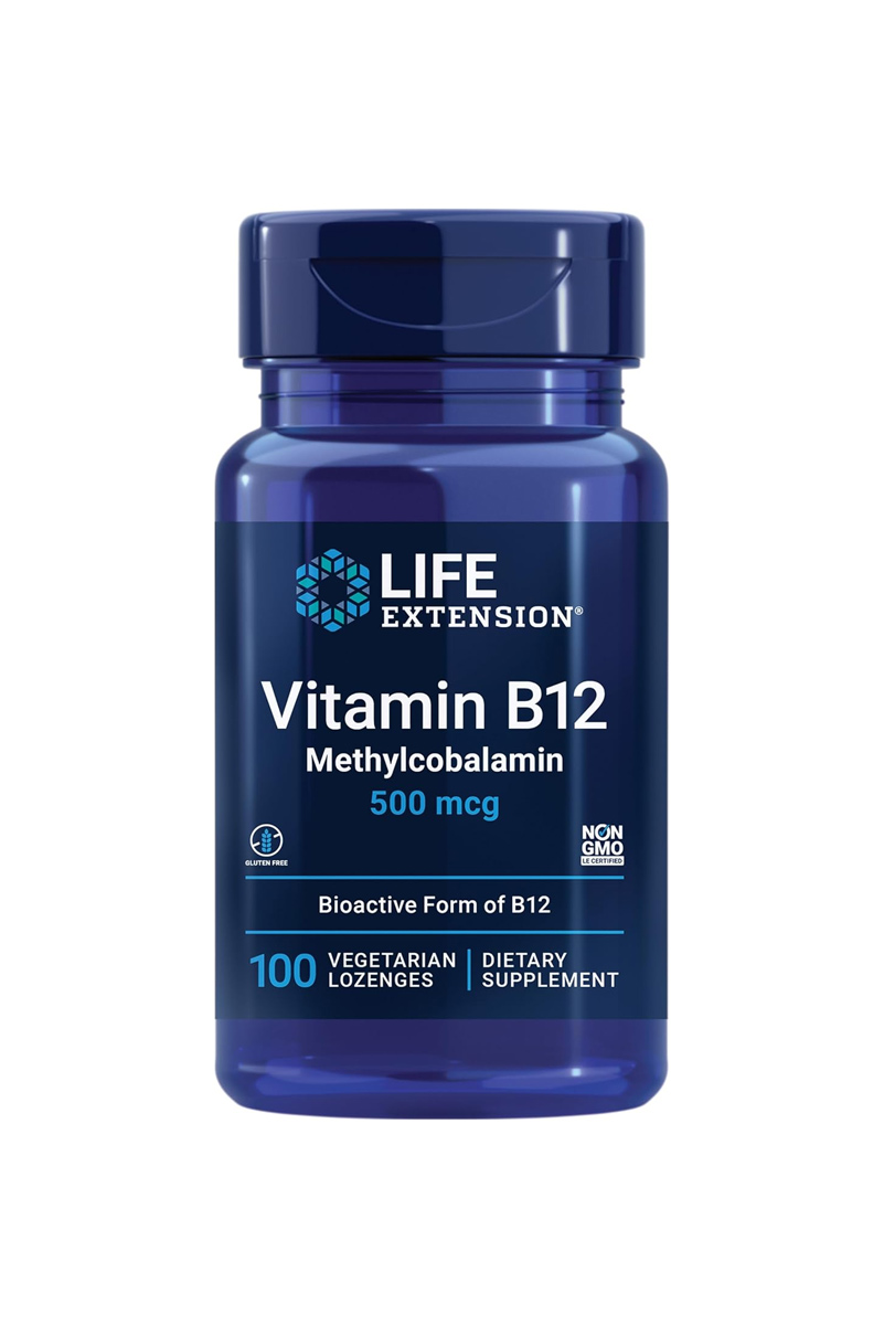 قرص زیر زبانی ویتامین B12 برند Life Extension – بسته 100 عددی