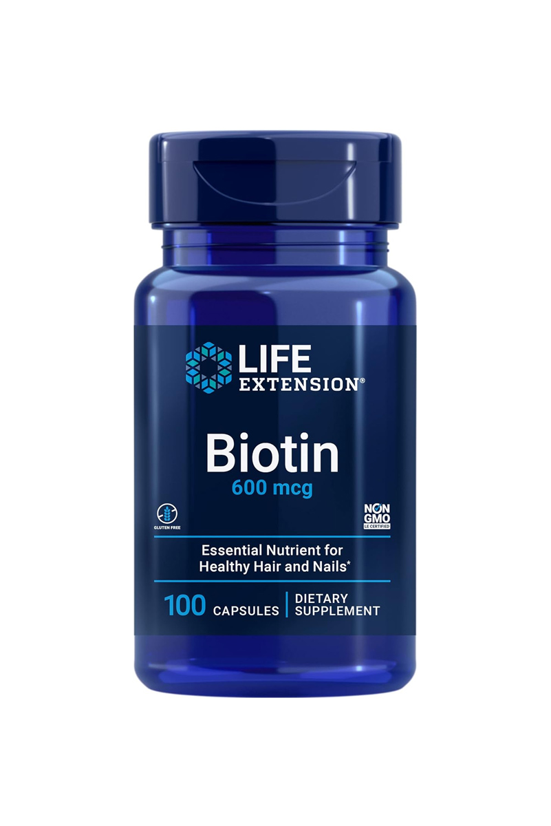 کپسول بیوتین Life Extension - بسته 100 عددی