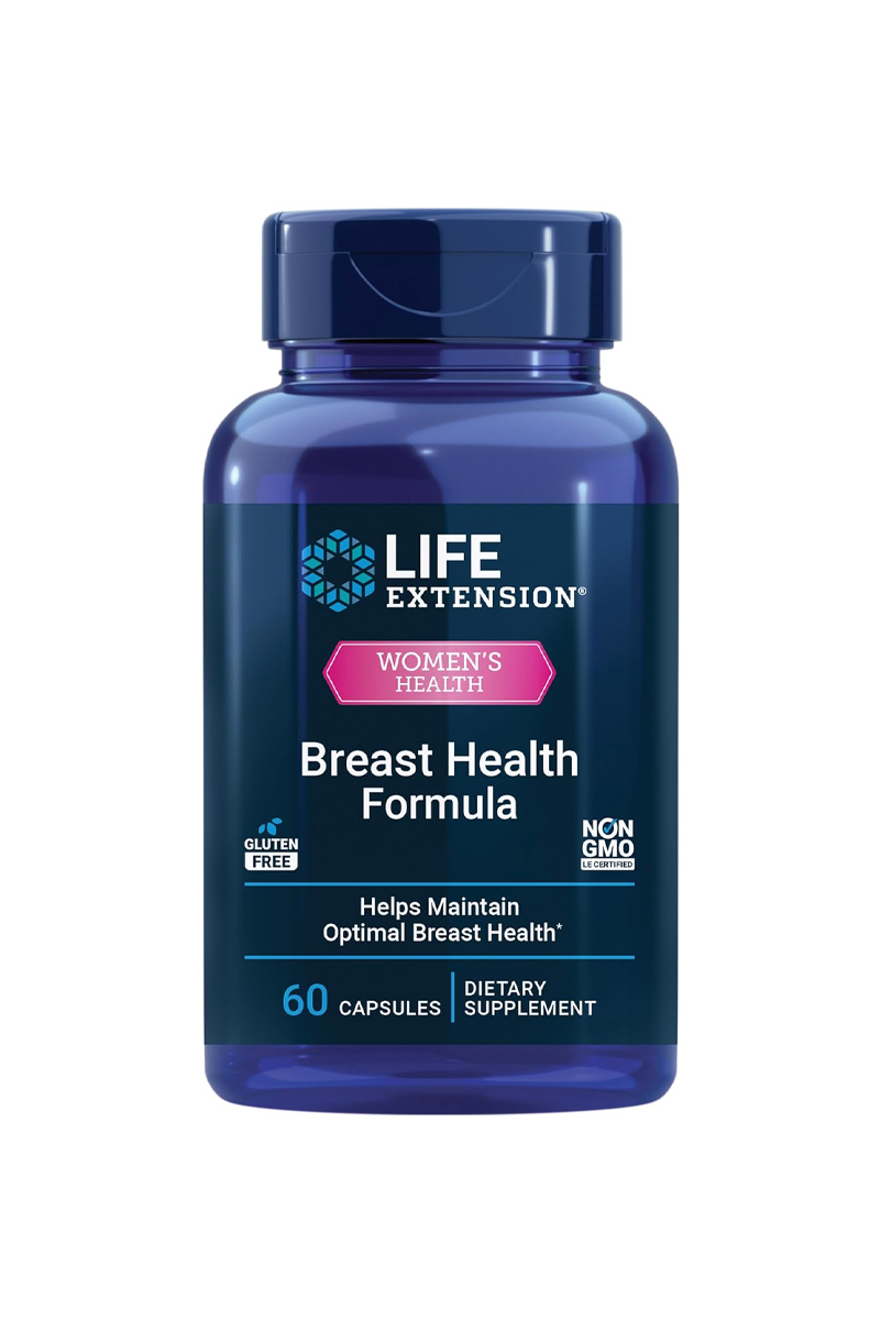 کپسول حفظ تعادل هورمونی و سلامت پستان Life Extension – بسته 60 عددی