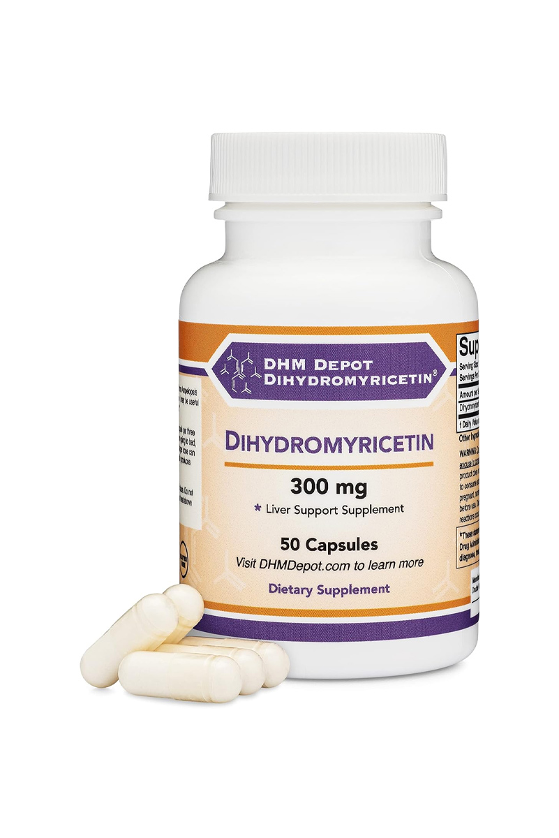 کپسول Dihydromyricetin برند Double Wood – بسته 50 عددی