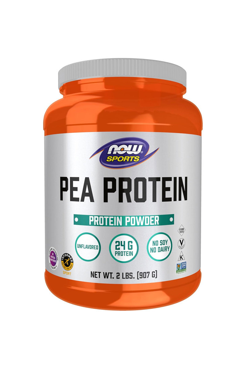 پودر پروتئین Pea Protein برند NOW - حجم 907 گرم