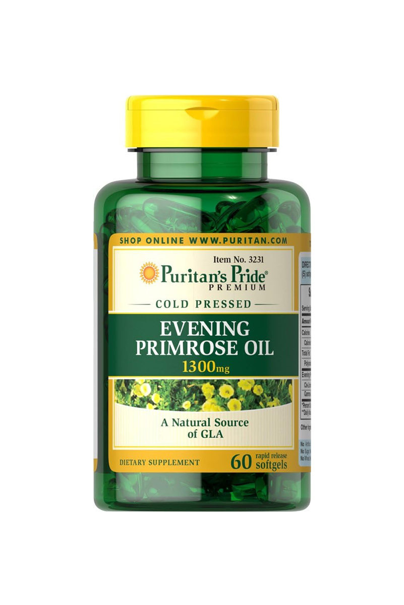 سافت‌ ژل‌ روغن گل مغربی Puritan's Pride - بسته 60 عددی
